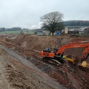 St2399 Ortsumgehung Mertenberg BA I - Voreinschnitt