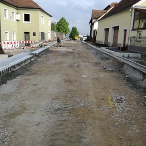 Sanierung und Neugestaltung Ortsdurchfahrt und Sanierung Abwasseranlage Neunburger Straße,  Schwarzhofen