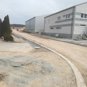 Erschließung Industriegebiet 